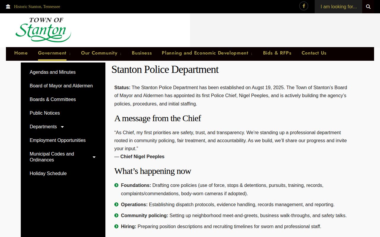 Stanton Police official recent arrest records source